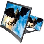 L6 12 pouces écran incurvé loupe pour téléphone portable hd écran agrandisseur vidéos films noir Écran ... L6 12 pouces écran incurvé loupe pour téléphone portable hd écran agrandisseur vidéos films noir Écran ...