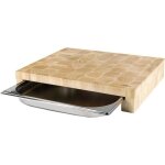 Lacor - planche dcouper + bac inox 415x34x7 cm