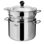 Casserole - lagostina - 010175021022 - 5 l - acier inoxydable - 22 cm Casserole - lagostina - 010175021022 - 5 l - acier inoxydable - 22 cm