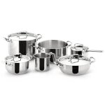 Casserole - lagostina - 010740600010 - acier inoxydable - aluminium - 10 pièces - 14 - 24 cm Casserole - lagostina - 010740600010 - acier inoxydable - aluminium - 10 pièces - 14 - 24 cm