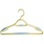 Laguelle lot de 2 cintres - 44cm - blanc et gris Laguelle lot de 2 cintres - 44cm - blanc et gris