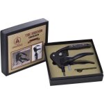 Laguiole laguiole tire bouchon  levier sommelier dcapsuleur ouvre bouteille de vin coffret cadeau noir ...