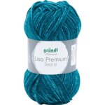 Laine - gr�ndl - lisa premium jeans - vert / bleu chin� - 100% polyacrylique - 50g / 133m