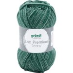 Laine - gr�ndl - lisa premium jeans - vert bouteille chin� - 100% polyacrylique - 50g