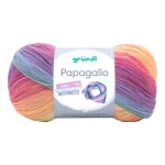 Laine  tricoter - grndl - papagallo - 100 g - 100% polyacrylique - dgrad de couleurs vives
