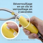 Laisse anti - pull pour chiens en nylon r�tro - r�fl�chissante - accessoires pour animaux pour chiens ...