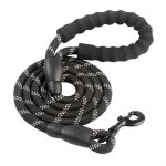 Laisse chien laisse corde pour chien avec poign�e rembourr�e douce 15 m corde laisse pour tous les chiens ...