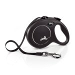 Laisse flexi collection sangle s - flexi - cl10t5 - 251 - s - 20 - noir - pour chiens jusqu� 15 kg