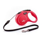 Laisse - flexi - new classic m cord - rouge - pour chiens jusquà 20 kg Laisse - flexi - new classic m cord - rouge - pour chiens jusquà 20 kg
