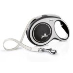 Flexi new comfort noir sangle 8m : l - flexi Flexi new comfort noir sangle 8m : l - flexi
