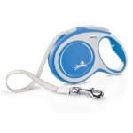Laisse - flexi - cf30t8 - 251 - bl - 20 - 8 m - ajustable - pour chiens jusquà 50 kg Laisse - flexi - cf30t8 - 251 - bl - 20 - 8 m - ajustable - pour chiens jusquà 50 kg