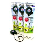 Laisse rotative � nud - 3sixtyfun - 5 m - noir - enrouleur - pour chien