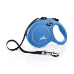 Laisse sangle trixie flexi new classic - taille l - 5 m - bleu Laisse sangle trixie flexi new classic - taille l - 5 m - bleu