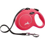 Laisse sangle trixie flexi new classic - taille l - 5 m - rouge Laisse sangle trixie flexi new classic - taille l - 5 m - rouge