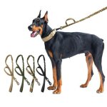 Laisse tactique pour chien ultra r�sistante 102 cm x 25 cm ? chiens moyens et grands entra�nement randonn�e ...
