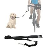 Laisse de vélo - mains libres - noir - poteau de guidage 42 cm - cordon Élastique 483 cm - pour chien ... Laisse de vélo - mains libres - noir - poteau de guidage 42 cm - cordon Élastique 483 cm - pour chien ...