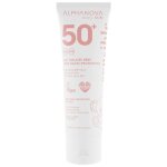 Lait solaire b�b� - alphanova - spf50 + - hypoallerg�nique - 50ml - protection uva renforc�e