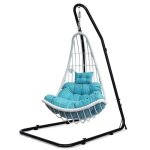 Support pour fauteuil suspendu laizere� - charge max. 150 kg - hauteur r�glable 200 - 250 cm - noir