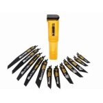 Lames dewalt dt2441l - qz pour scies sabres (dure de vie x2) - dewalt - dt2441l - qz - bois - mtal ...