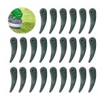 Lames � gazon de rechange - bosch - durablade - lot de 24 lames - compatible art 23 - 18 li - art 26 ...