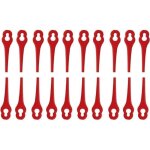 Lames en plastique pour coupe bordure florabest - florabest - frta 20 a1 / 18b2 / 18b3 - 100 pi�ces - ...