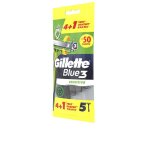 Lames de rasoir lames de rasoir jetables gillette blue 3 sensitive 5 unit�s