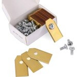 Lames de rechange pour tondeuse robot - mhy� - titane - 45 lames - 45 vis
