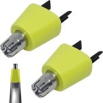 Lames de remplacement nez & sourcils pour one blade philips - 2 pi�ces facile � nettoyer compatibles ...