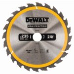 Lame de scie circulaire - dewalt - dt1954 - qz - 235 / 30mm - 24 dents