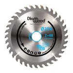 Lame de scie circulaire - diamwood - d. 254 mm - alu - bois - hm universelle - z48 tp ng