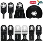 Lame de scie oscillante multifonctionnelle 10 pièces pour dremel makita dewalt bosch ryobi fein milwaukee ... Lame de scie oscillante multifonctionnelle 10 pièces pour dremel makita dewalt bosch ryobi fein milwaukee ...
