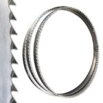Lame de scie  ruban bois pae rafftable - diamwood - acier c75 - 3640 x 15 x 06 mm - haute rsistance ...