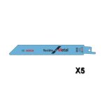 Lames de scie sabre s 922 ef flexible for metal - bosch - 2608656015