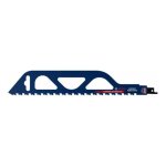 Lame de scie sabre - bosch - s1243 hm - 300mm - carbure - idale pour briques creuses