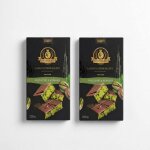 Lamo?s ? chocolat dubai pistache & kunafa pack de 2 pi�ces tablette chocolat pistache premium fabriqu�e ...