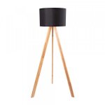 Lampadaire ayd - 1521 noir / chêne 1xe27 sans ampoule lampadaire greenice deco Lampadaire ayd - 1521 noir / chêne 1xe27 sans ampoule lampadaire greenice deco