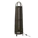 Lampadaire en bambou don 100cm noir