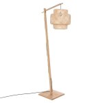 Lampadaire liby bambou h173cm - atmosphera createur dinterieur