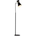Lampadaire - brilliant - goldy - 1485 x 25 x 43 cm - e27 1x25w - m�tal - noir et or