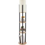 Lampadaire circle nora noir et beige