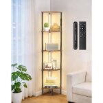 Lampadaire dangle led avec �tag�res - swamee - commande tactile - t�l�commande - 3 temp�ratures de couleur ...