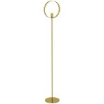 Homcom - lampadaire sur pied - métal - 28x25x160cm - or Homcom - lampadaire sur pied - métal - 28x25x160cm - or