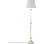 Lampadaire droit - e27 - 40 w - h. 153 cm - blanc