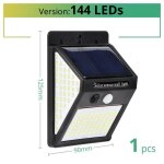 Lampadaire ext�rieurlampe solaire � 30 led avec d�tecteur de mouvement pir imperm�able �clairage dext�rieur ...