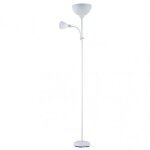 Lampadaire - fab 135542001 - blanc - métal - hauteur réglable Lampadaire - fab 135542001 - blanc - métal - hauteur réglable