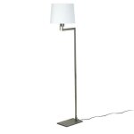 Lampadaire - faro - artis - métal / textile - h150cm - blanc - design alex & manel lluscà Lampadaire - faro - artis - métal / textile - h150cm - blanc - design alex & manel lluscà