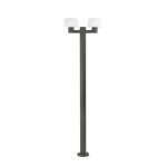 Lampadaire - faro barcelona - mistu - aluminium et polycarbonate opale - ip44