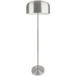 Lampadaire en fer capa 150 cm acier bross acier bross