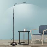 Lampadaire led sur pied 12w avec 3 couleurs et luminosit�s r�glables lampadaire flexible � col de cygne�pour ...