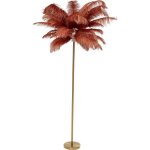 Lampadaire plumes 165cm rouge kare design